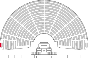 Numéro de la place occupée : 650 