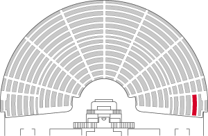 Numéro de la place occupée : 49 