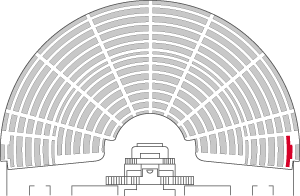 Numéro de la place occupée : 56 