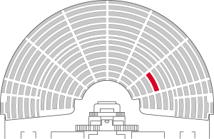 Numéro de la place occupée : 87 