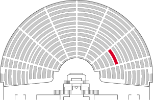 Numéro de la place occupée : 92 