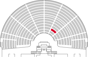 Numéro de la place occupée : 165 