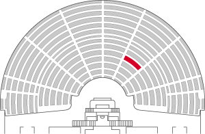 Numéro de la place occupée : 173 