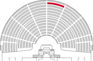 Numéro de la place occupée : 305 