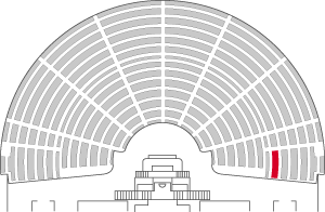 Numéro de la place occupée : 23 