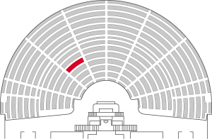 Numéro de la place occupée : 414 