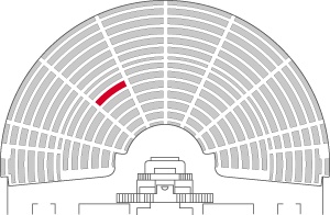 Numéro de la place occupée : 419 