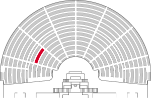 Numéro de la place occupée : 504 