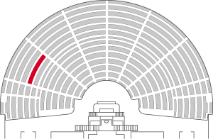 Numéro de la place occupée : 527 