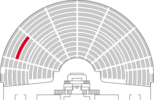 Numéro de la place occupée : 533 