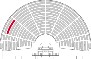 Numéro de la place occupée : 542 