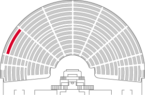 Numéro de la place occupée : 555 