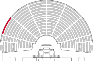 Numéro de la place occupée : 564 