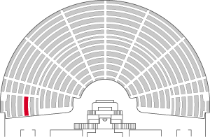 Numéro de la place occupée : 611 