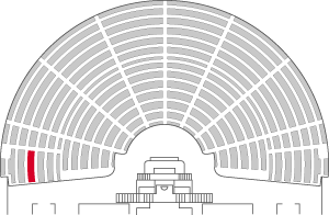 Numéro de la place occupée : 618 