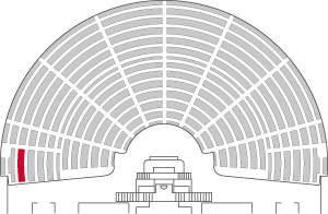 Numéro de la place occupée : 627 