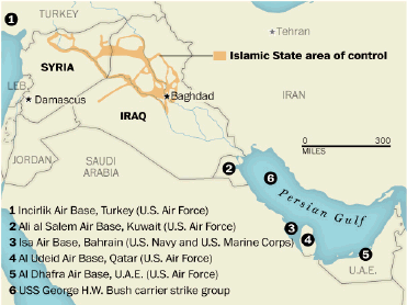 Targeting Iraq from next door