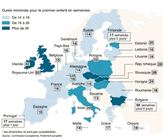 :\SOCIAL\XIVe législature\Rapports\Législatif\Fond\En cours\4347 Egalité professionnelle\Capucine\Congé maternité.jpg