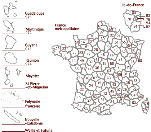 Dpartements Francais