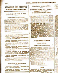 Journal officiel du 21 mars 1905
