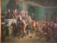 Une sance  la convention par Boilly