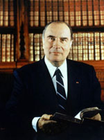 François Mitterrand © La Documentation française. Photo Gisèle Freund