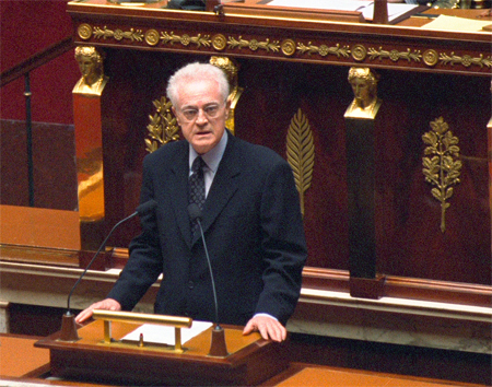 Assemblée nationale - Lionel Jospin - Tables nominatives des interventions  à l'Assemblée nationale