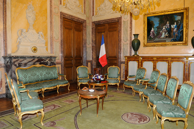 Hôtel de Lassay : Le Salon des Stucs