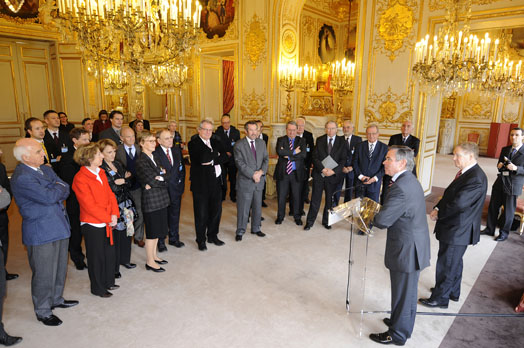 Discours de M. Bernard Accoyer, Prsident de lAssemble nationale,  lhtel de Lassay