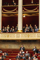 Participation à la séance des questions au Gouvernement dans les tribunes du public