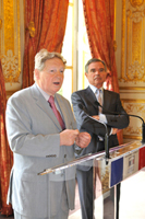 Discours de M. Claude Birraux, Président de l’OPECST, à l’Hôtel de Lassay