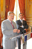 Discours de M. Claude Birraux, Prsident de lOPECST,  lHtel de Lassay