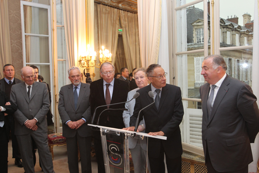 Discours de M. Jean Salenon, Prsident de lAcadmie des sciences  la prsidence du Snat