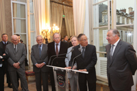 Discours de M. Jean Salenon, Prsident de lAcadmie des sciences  la prsidence du Sna