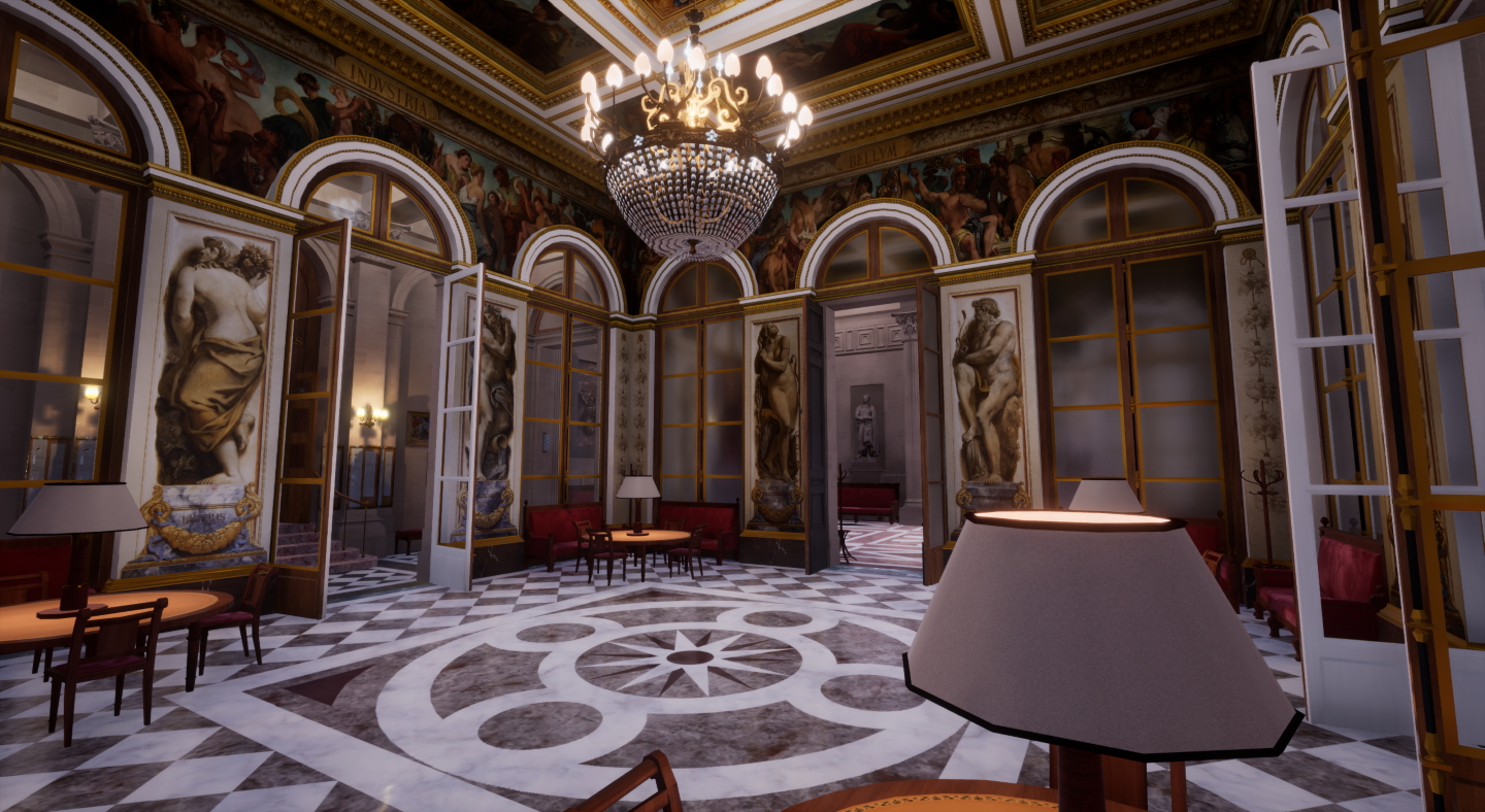 Le salon Delacroix
