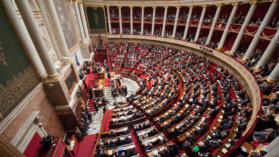 Hémicycle de l'Assemblée nationale